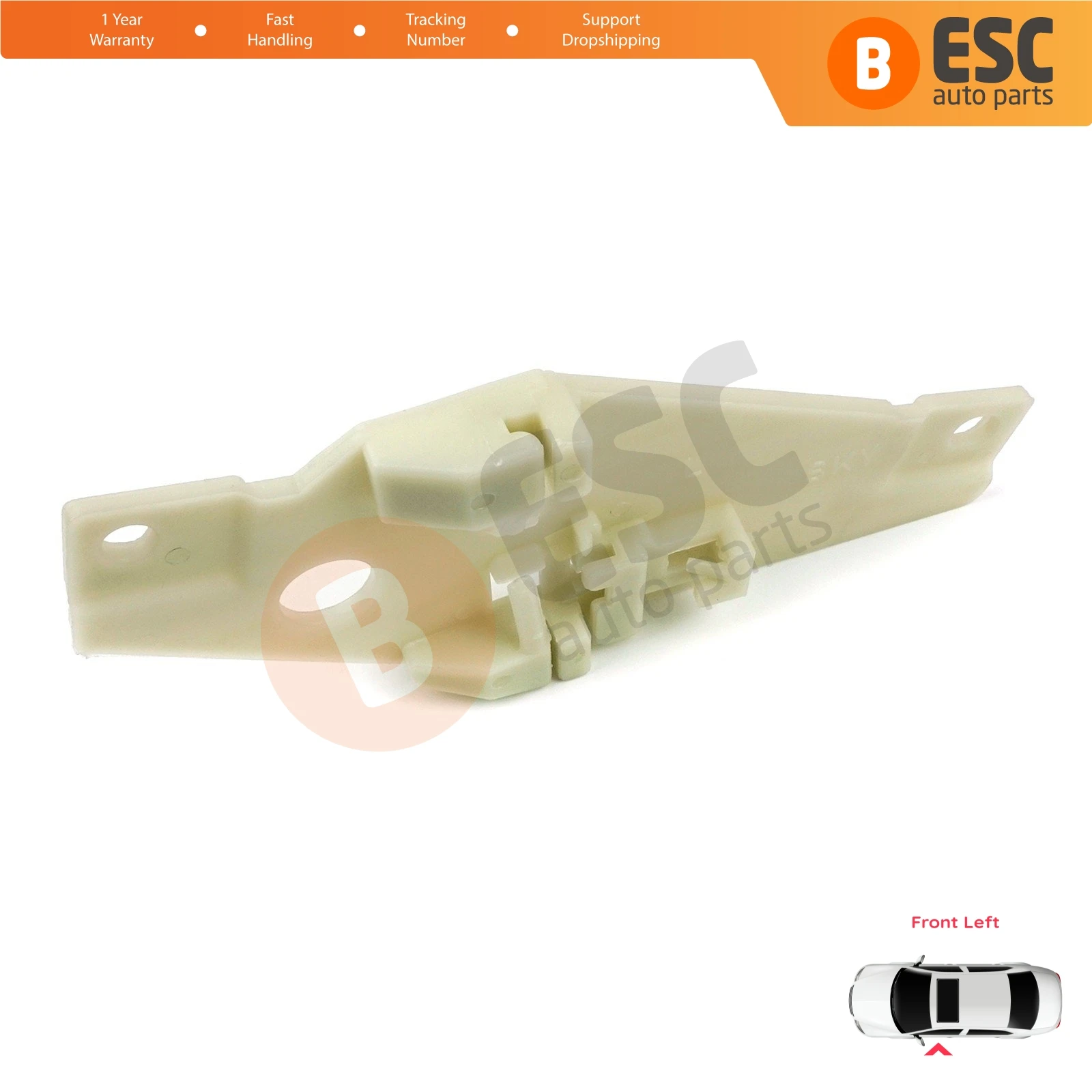 EWR5410 Window Regulator Repair Clips Front Left Door for Toyota Corolla E10 AE100 E100 1991-1999 3/4/5 Door 6980212140