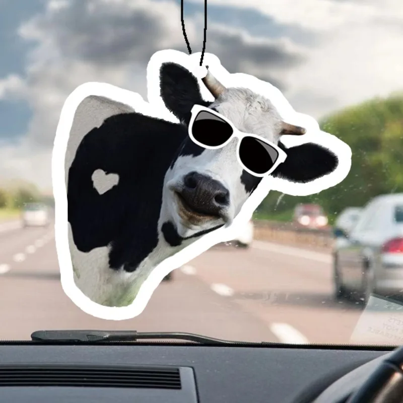 

1/4pcs fun car aromatherapy car fragrance perfume car air freshener mirror car interior accessories pendant outlet perfume