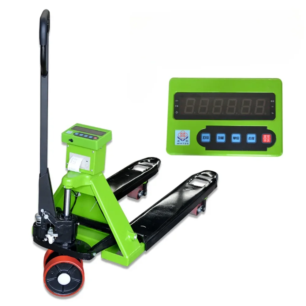 

Electronic scale truck Manual weighing forklift