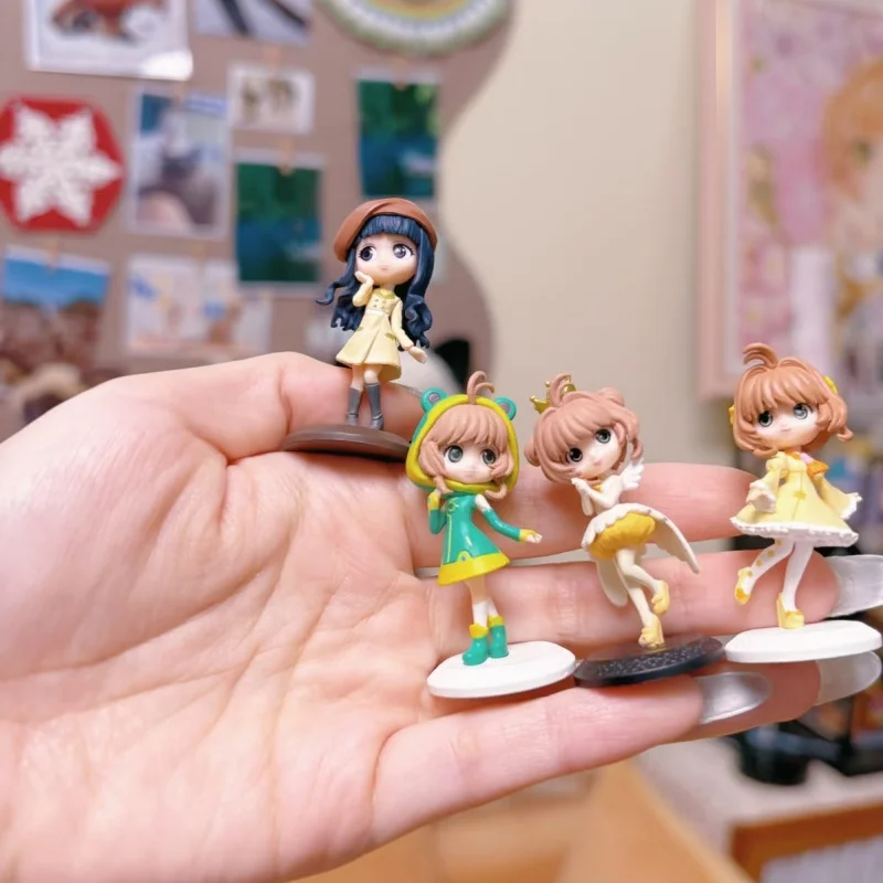 Bandai Gashapon Card Captor Sakura QPosket 02 Anime Speelgoed Voor Action Figure Geschenken Collectible Model Modellering Ornamenten