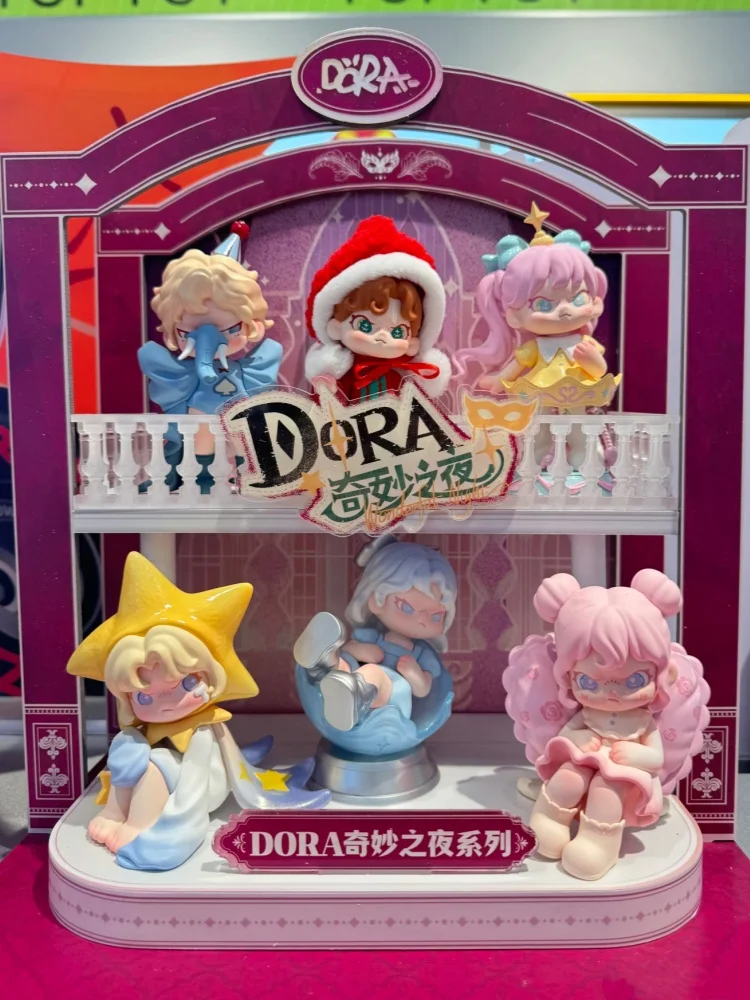 

Original Dora Wonderful Night Series Mystery Box Trendy Doll Garage Kit Ornament Decoration Toy Girl Birthday Valentine'S Gift