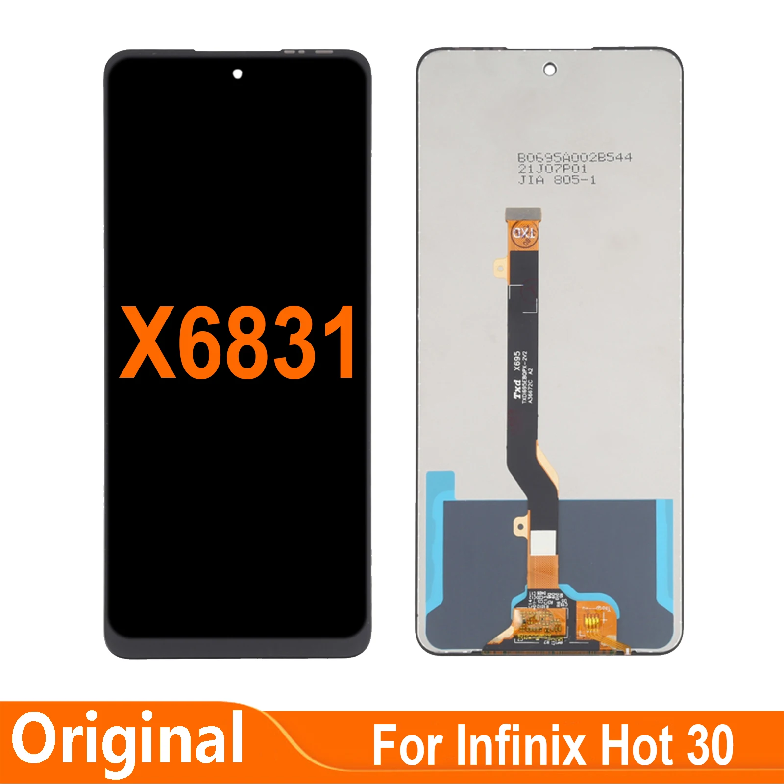 For Infinix Hot 30 X6831 LCD Display Touch Screen Digitizer Assembly Parts