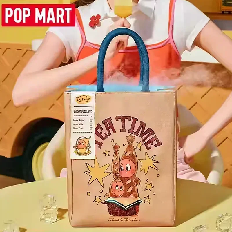 

POP MART Twinkle Twinkle Moon Gelato Series Lunch Bag Blind Box - Cute Anime Figure Toys Mystery Collection Doll Ornaments