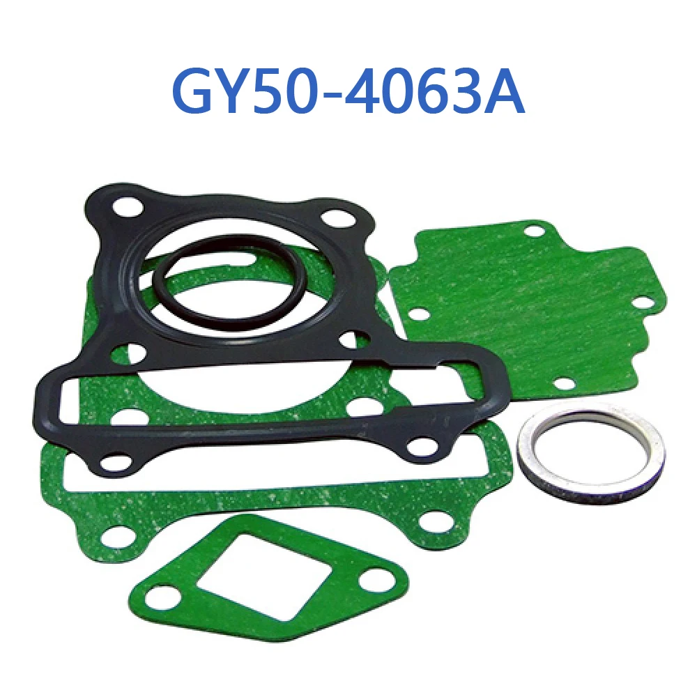 GY50-4063A GY6 Half Gasket 50cc 60cc 80cc 90cc For GY6 50cc 4 Stroke Chinese Scooter Moped 1P39QMB Engine