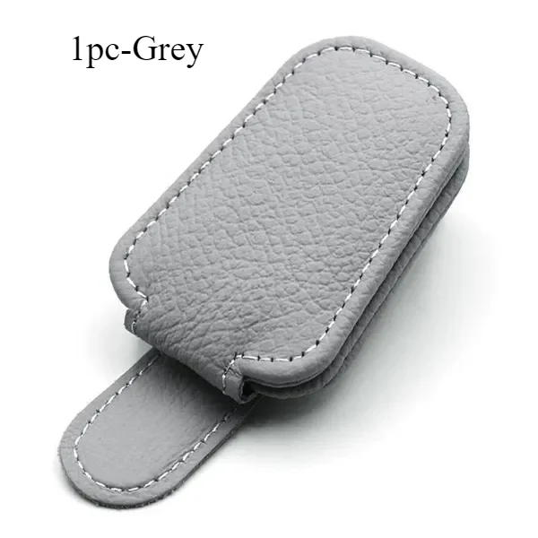 Auto zonneklep brillenkoker houder zonnebril clip ticket kaart clip multifunctionele draagbare clip auto-interieuraccessoires
