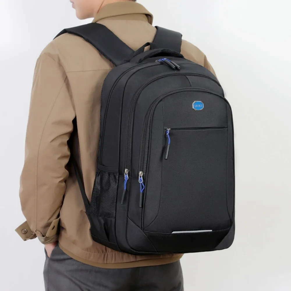 Large-capacity Large Backpacks Wear-resistant Waterproof Travel Knapsack with Reflective Straps Streetwear Student School Bag