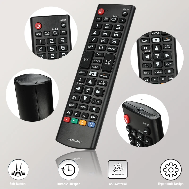 AKB74475401 For LG TV Remote Control  42LD550 46LD550 32LD550 47LD650 32LD420 42LD420 47LD420 55LD630 55LD520 42PJ350 50PJ340