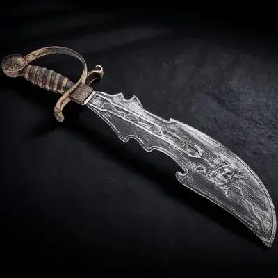 

Pirate Cosplay Halloween Party Prop Plastic Costume Accessory For Adults s Play Sword Pirate Theme Event Decoration Stage