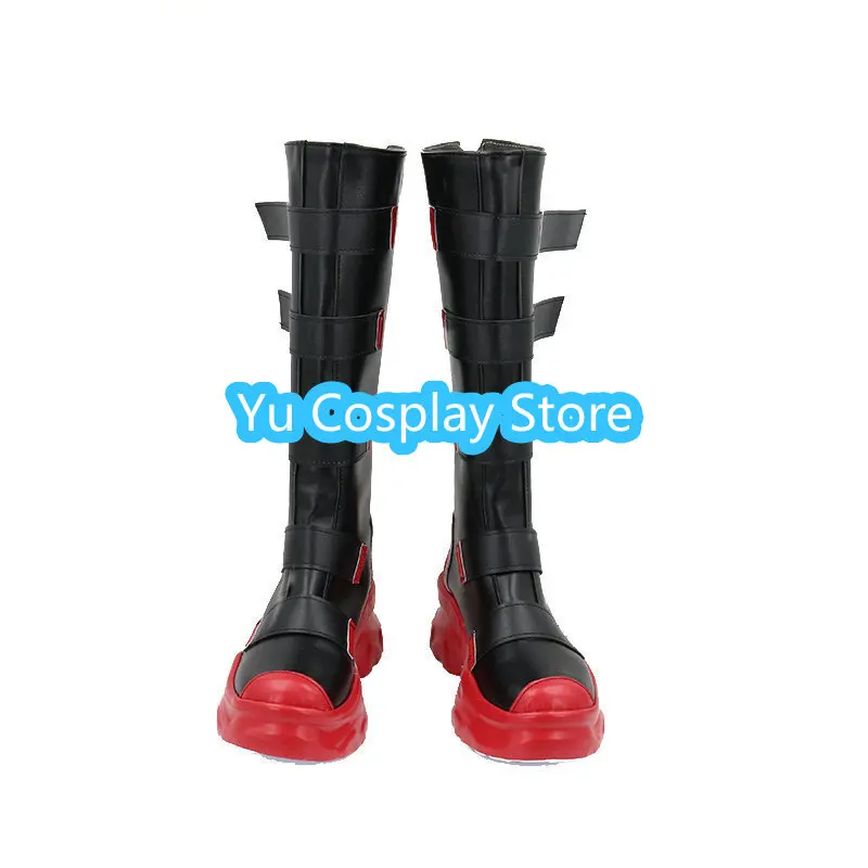 Jason robin Cosplay scarpe Halloween Carnival Boots Cosplay Prop Anime PU Leather Shoes Custom Made