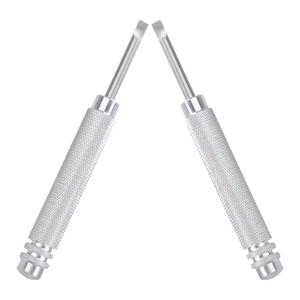 2Pcs Watch Back Remover Multi Functional Metal Case Opener Lightweight Durable Tool for Watch Battery Replacement Repair