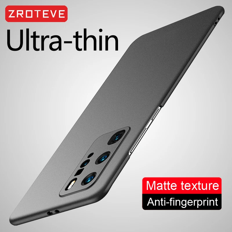 Für P40 Pro Fall Zroteve Ultra Slim Matte Harte PC Abdeckung Für Huawei P40 Pro Plus + P30 P30Pro P40Pro Stoßfest telefon Fällen