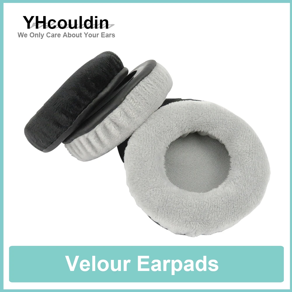 Velour Earpads For Audio-Technica ATH-ES700 ES700 ATH-ES750 ES750 ATH-ES750H ES750H ATH-ES770H ES770H Headphone Earcushions