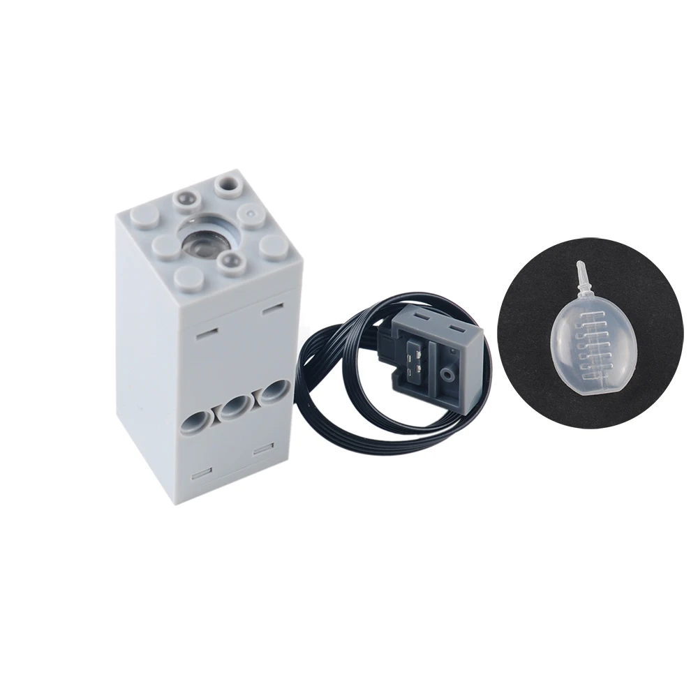 MOC Simulation Spray Smoke Building Blocks Electric Exhaust Accessories Fogger Technical DIY Modified Sports Car Steam Train