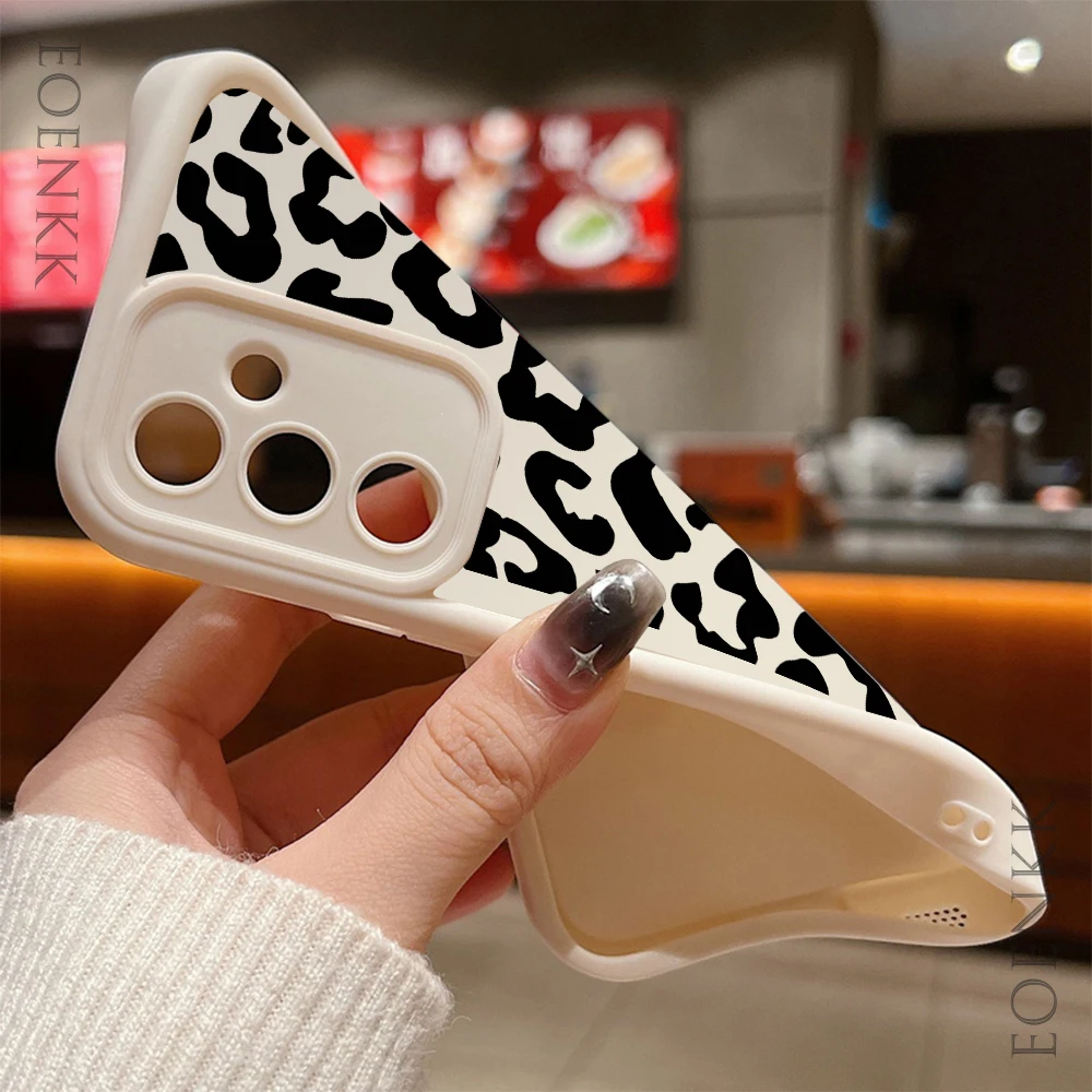 INS ليوبارد طباعة جراب هاتف لسامسونج غالاكسي S25 S22 S21 S23 S20 S24 الترا FE A35 A15 A25 A55 ملاحظة 20 زائد 5 جرام غطاء ناعم #4