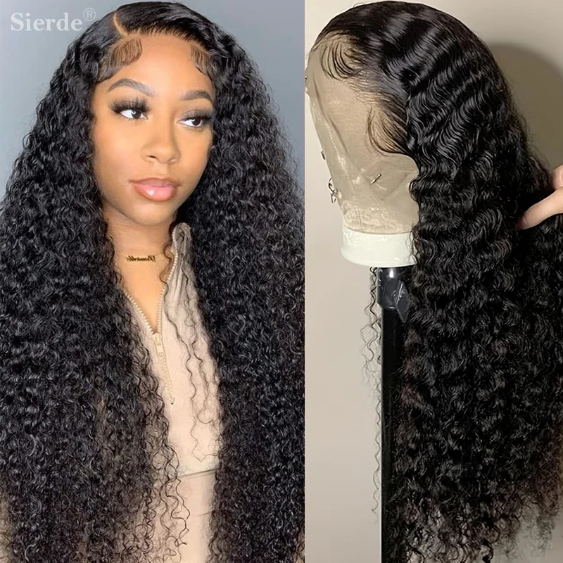 

Парик из натуральных волос с глубокой волной и кружевной передней частью, 40-42 дюйма, 13x4, 13x6, с эффектом водной волны, кудрявый, предварительно сформированный, плотность 220%