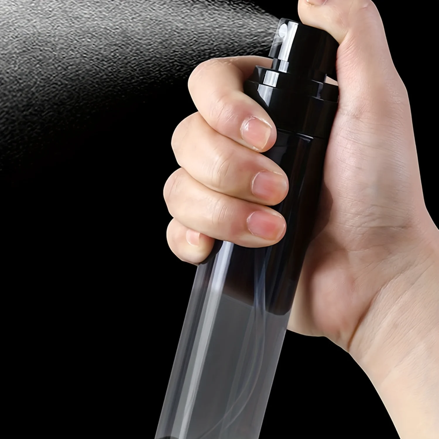 ขวดสเปรย์ขนาดเล็กใสขนาด 120 มล. - เครื่องฉีดน้ําความแม่นยําสูง - นํากลับมาใช้ใหม่และพกพาได้ - แต่งหน้าคุณภาพซาลอน, ทําความสะอาดที่ถูกสุขลักษณะ, ผิว Ca