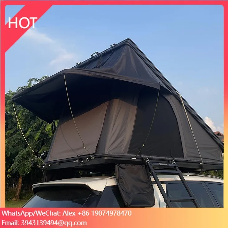 

Автомобильная гидравлическая треугольная палатка на крышу, складная, из алюминиевого сплава, для внедорожников и кемпинга