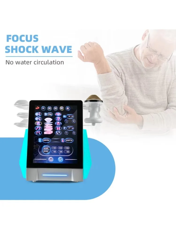 New Focus Shockwave Electric Shockwave Therapy Device for Deep Tissue Treatment Pneumatic Focus Shock Wave