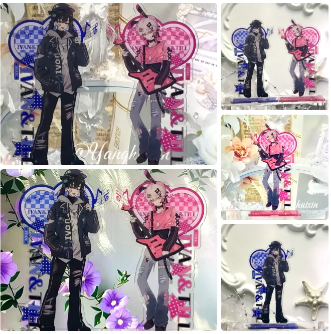 

Game Alien Stage IVAN TILL Accessories Ornament Cosplay Anime Cartoon Acrylic Standing Sign Desktop Decoration Halloween Gift
