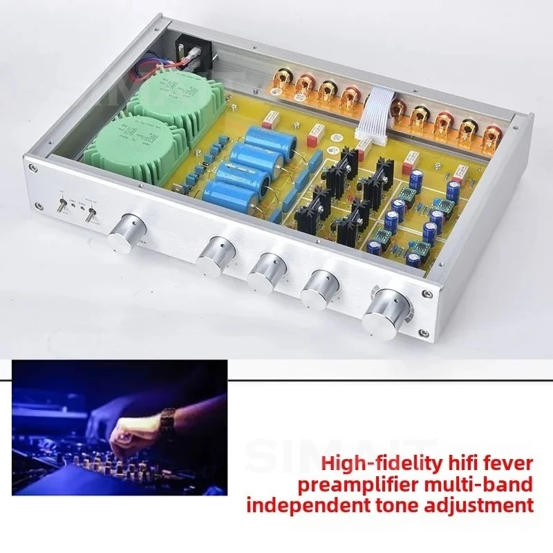 Classic, Audiophile Grade, Pure Class A Tone Preamp FV-2024 High and Medium Bass Tri-band Adjustment