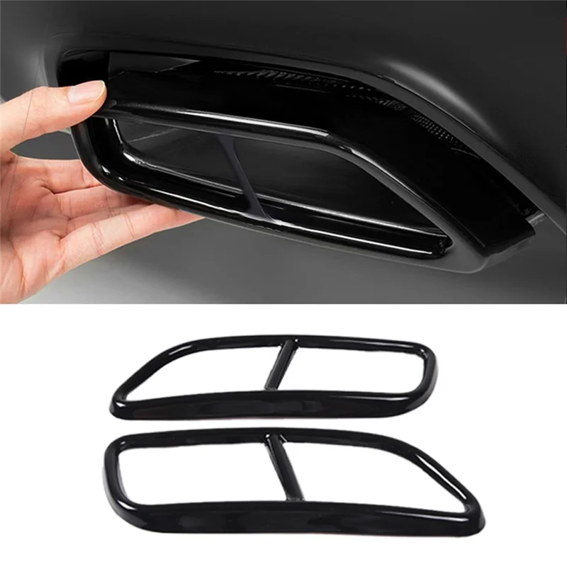 ABGR-для автомобиля из нержавеющей стали, декоративная крышка выхлопной трубы Volvo, крышка выхлопной трубы