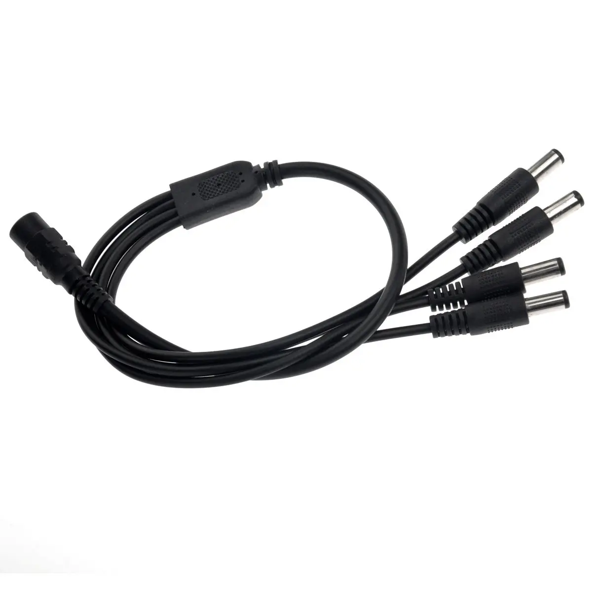40Cm Dc Cable Y Splitter One Female 2.1x5.5mm to Four Male 2.1x5.5mm Plugs Power Adapter for Cctv LED Lights Cost Effective