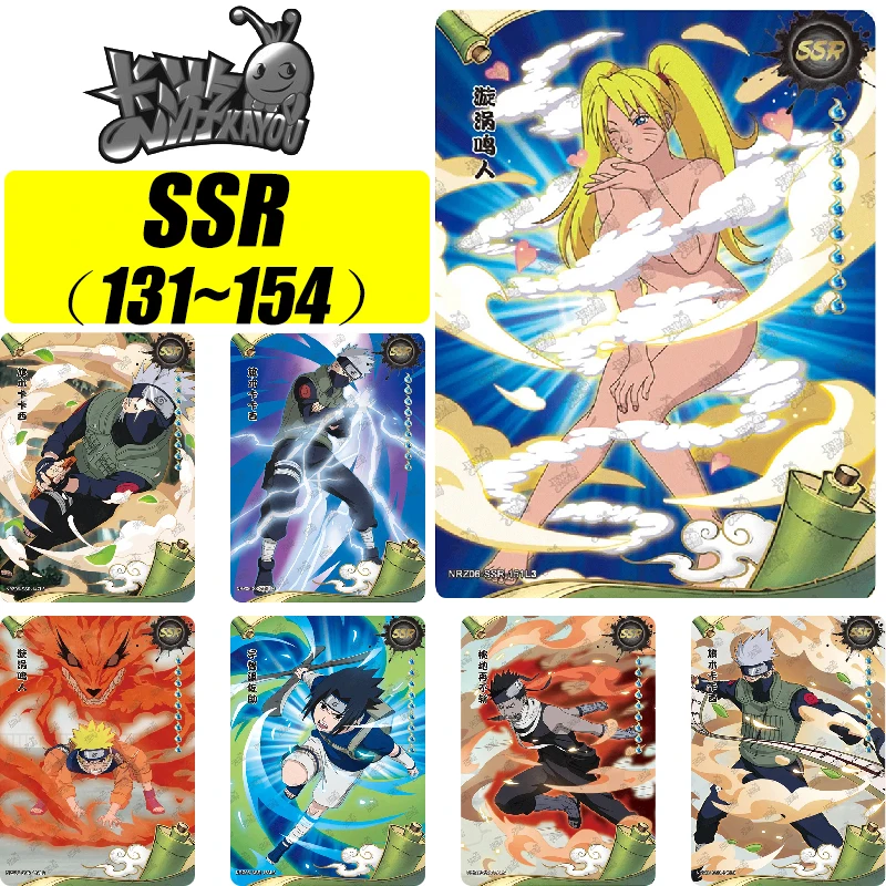 

Kayou NARUTO SSR 131 ~ 154 серия Узумаки Наруто Хьюга Хината редкая крутая коллекционная карта подарок на Рождество и день рождения игровые игрушки