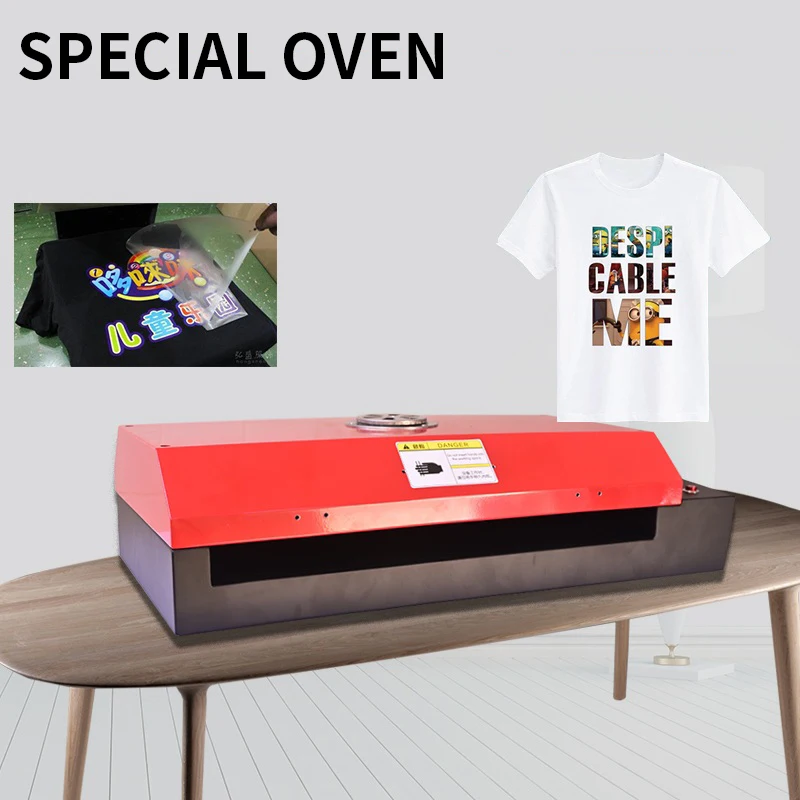 

Самоклеящаяся пленка для печати на одежде Цветной принтер Машина для цветной печати ткани Планшетный принтер DTF для штамповки белыми чернилами