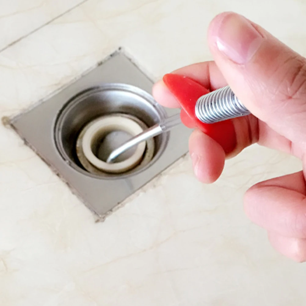 

3pcs Drain Cleaner Snake Four Claw Dredge Tool Spring Flexible Pipe Cleaning For Kitchen Bathroom Sink Drain Clog Removal