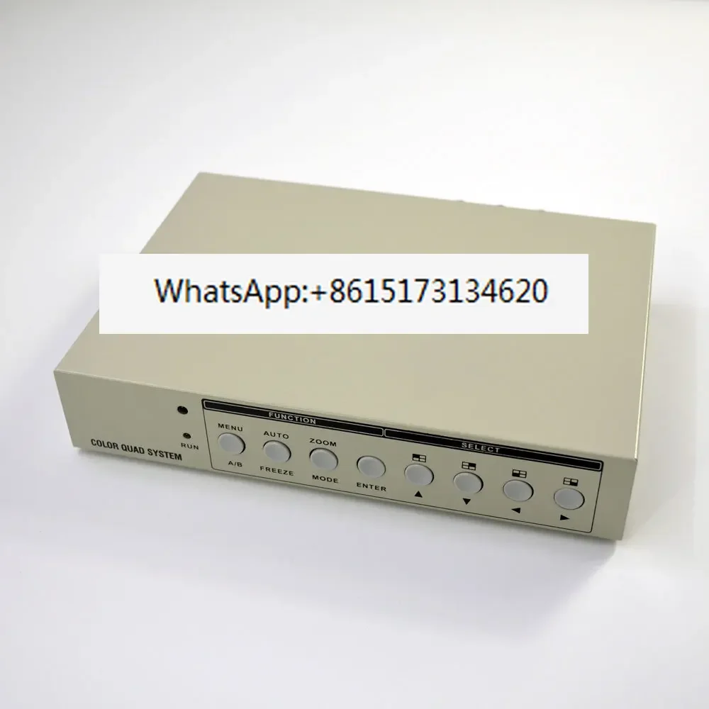HD 4K 8MP 4CH 1080P CCTV Multiplexer Analog CVI AHD TVI Video Quad Screen Processor  VGA Monitor Output BNC Video Outputs