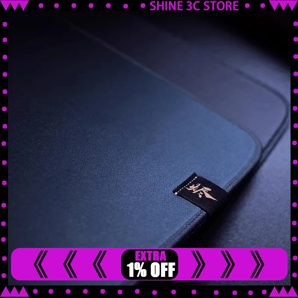 

D-GLOW Cinder Gaming Mousepad FPS Speed and Smooth Mouse Pad Skin-friendly Skidproof For TTK APEX CSGO Valorant Pc Accessories