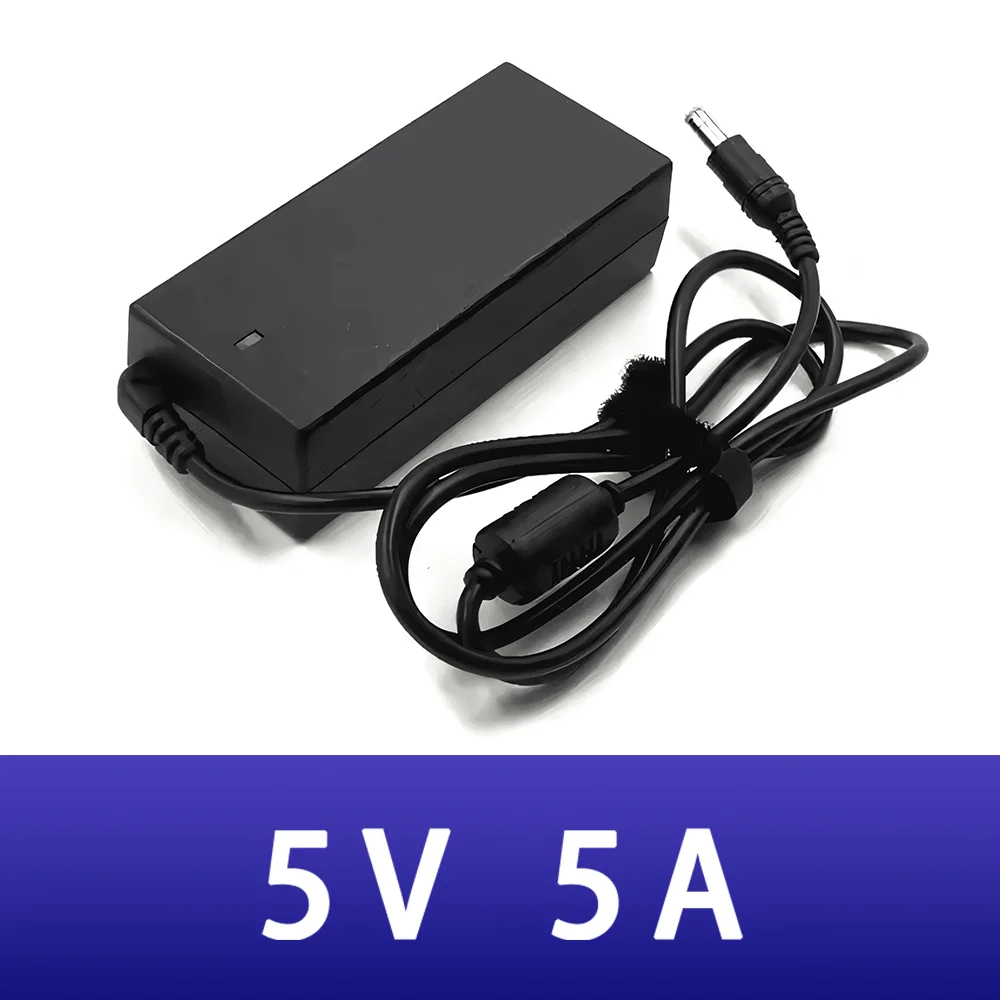 1pcs AC DC desktop 5V 5A 5000mA New 100V-240V 25W Converter power Adapter DC 5V 5A 5.5mm*2.1mm DC Plug Power Adapter