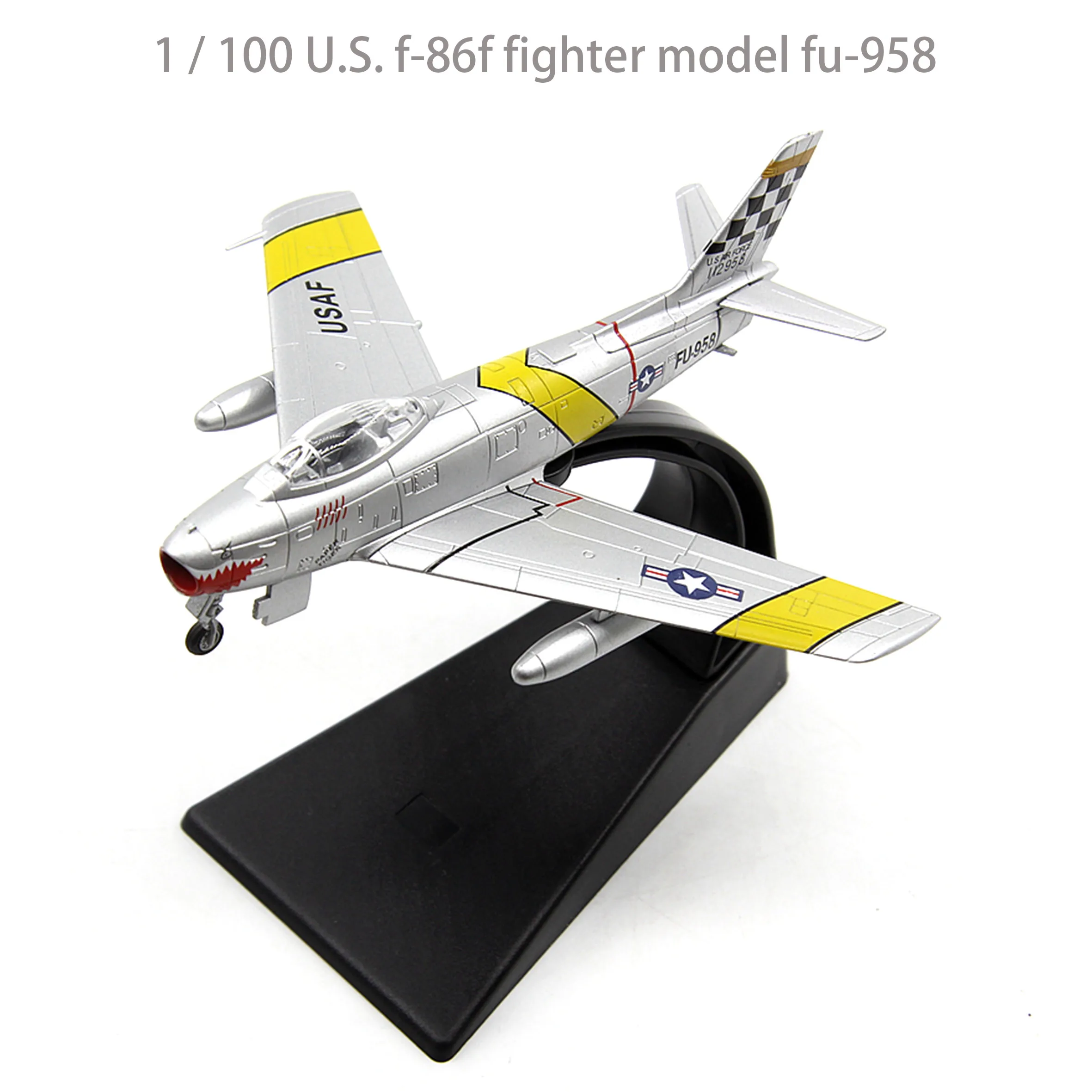 1 / 100 U.S. f-86f fighter model fu-958  Finished aircraft model