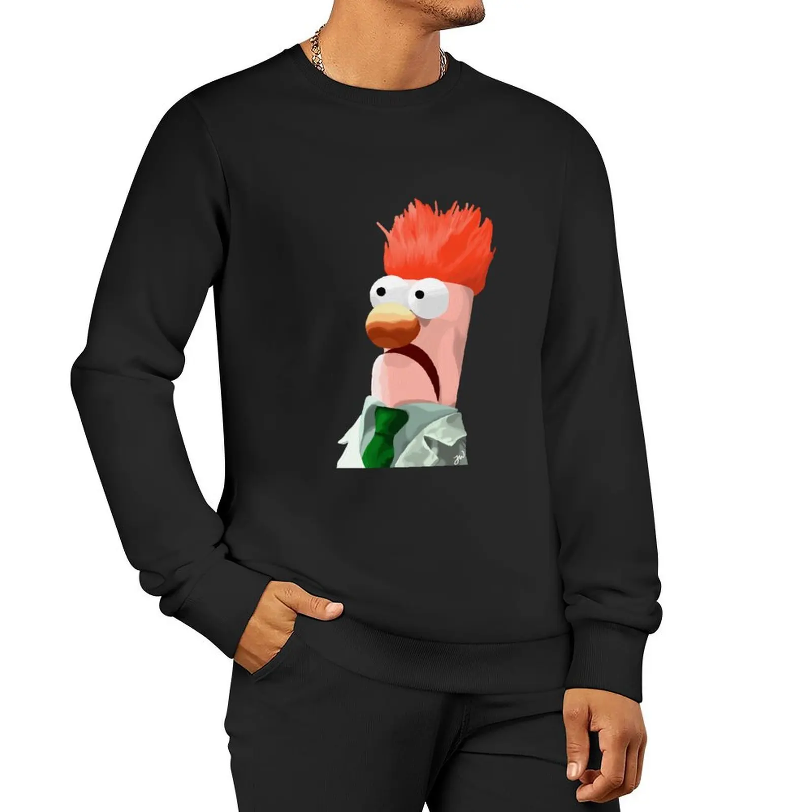 Beaker painting (version 2/2: no background) Pullover Hoodie autumn jacket men men clothing clothes for men hooded sweatshirt