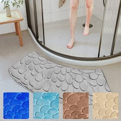 Non-Slip curvo Shower Mat, Anti-Slip Mat Banheiro, Lavável Lavandaria, Sala de estar Banheira