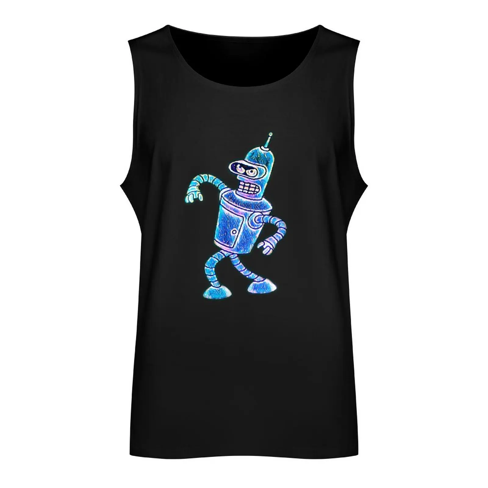 Bender Strut Midnight Edition Tank Top T-shirt male sleeveless t-shirts for men Man summer clothes