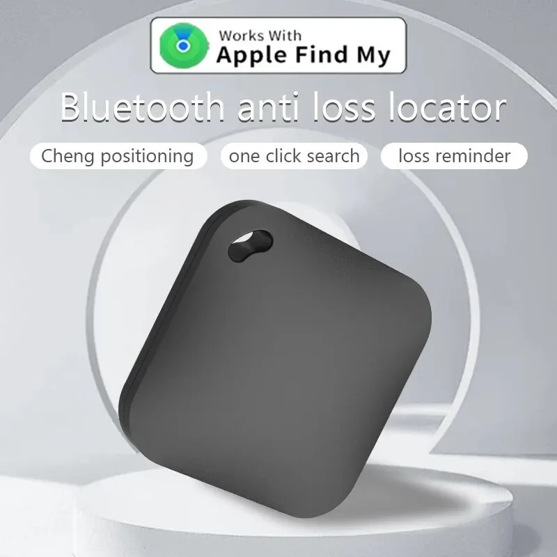 Smart Bluetooth GPS Tracker Work with Apple Find My APP ITag Anti Lost Reminder Device MFI Rated Locator Car Key Pet Kids Finder