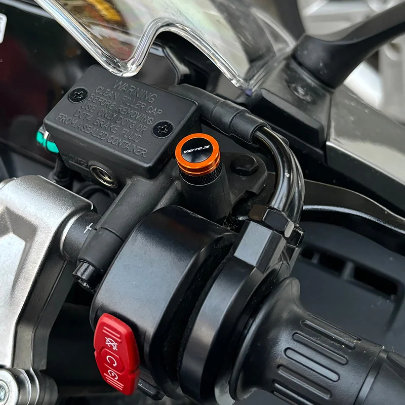 NEW For Yamaha YZFR3 YZF R3 YZF-R3 2015-2025 Motorcycle Accessories CNC M10*1.25 Aluminum Screws Bolts Mirror Hole Plugs Cap - Image 4