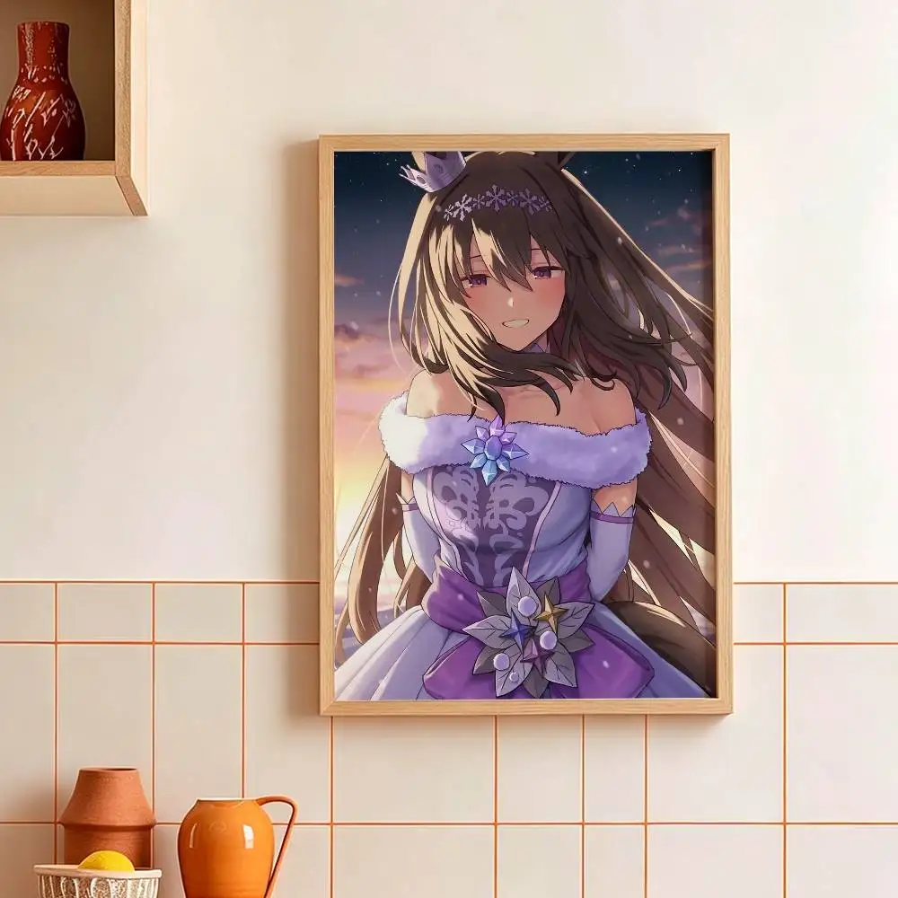 Umamusume-P-D A-Admire Vega Customizable HD Self Adhesive Waterproof Wall Art Poster