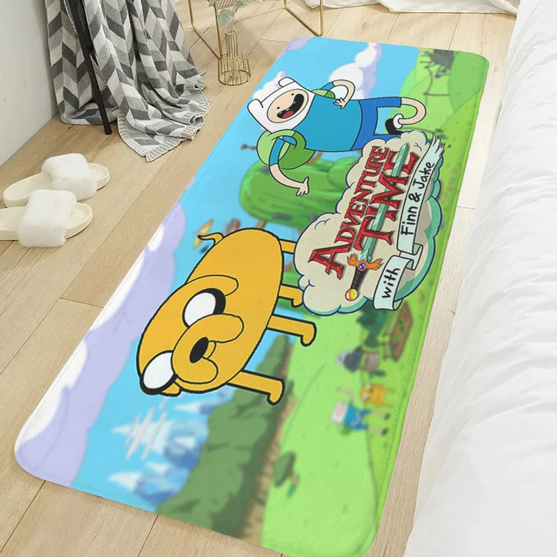 

Bedroom Rug G-Adventure Time Balcony Bathroom Foot Mat Non-slip Kitchen Living Room Floor Carpet Entrance Door Doormat Home