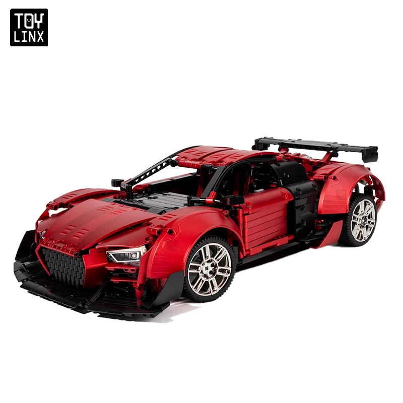 High-tech 2641PCS Supercar Model Building Block Assembled Educational Toys Racing Car for Children Adult Birthday Christmas Gift