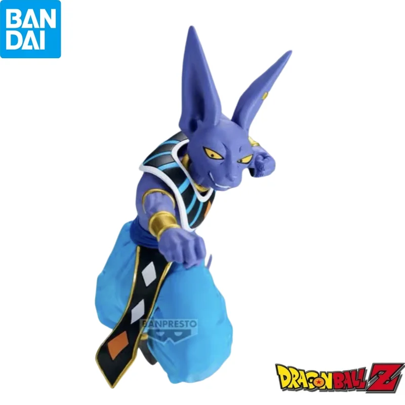 

In Stock Bandai Original Banpresto Dragon Ball Beerus Action Figure Model Doll Brand New Boxed Garage