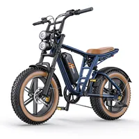 ENGWE M20 2.0 250W Motor 52V 15.6AH Battery Electric Bike 20x4.0 Inch Fat Tire Full Suspension Hydraulic Brakes Electric Bicycle