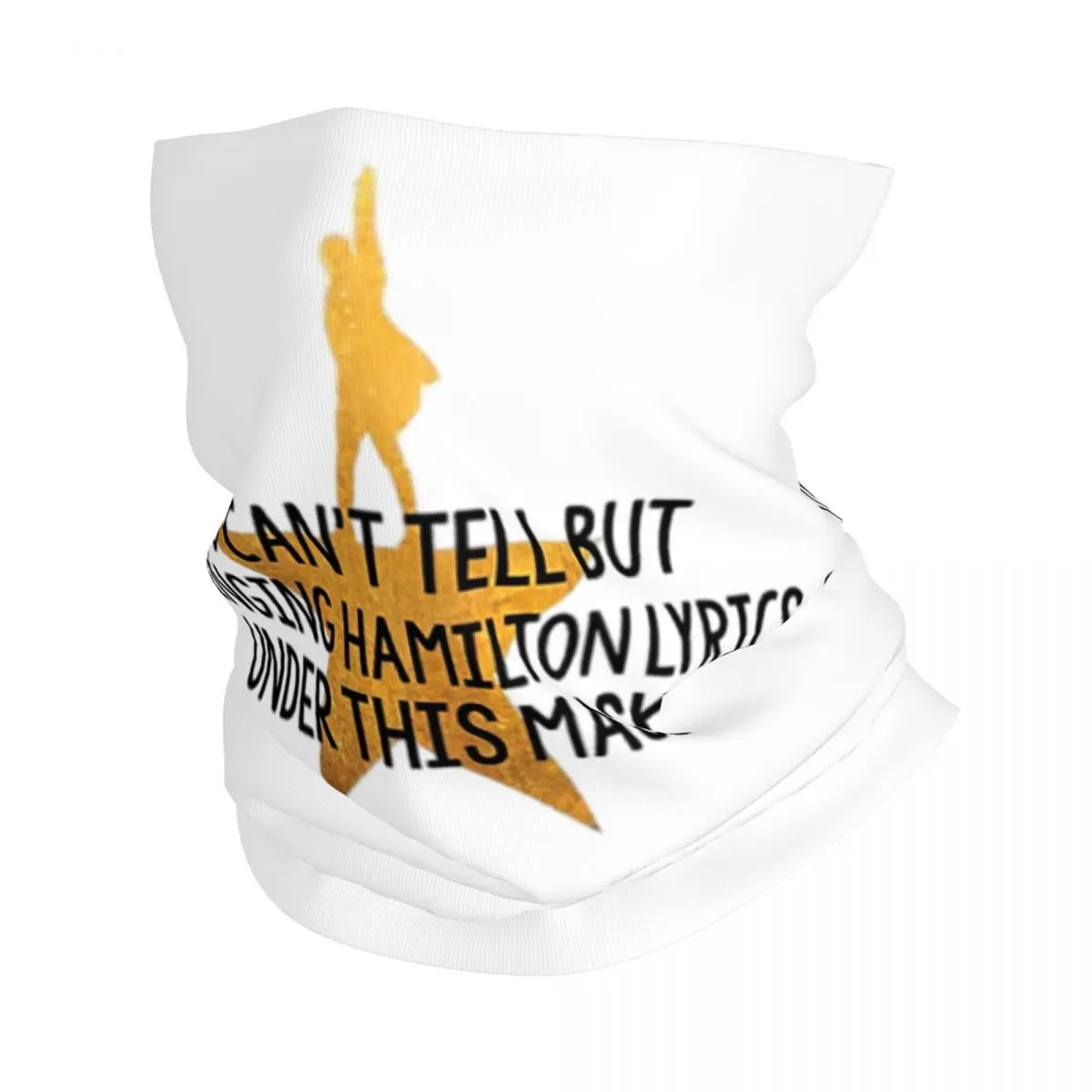 Alexander Hamilton Bandana Neck Gaiter Printed Mask Scarf Multifunction Balaclava Hiking Fishing Unisex Adult Windproof