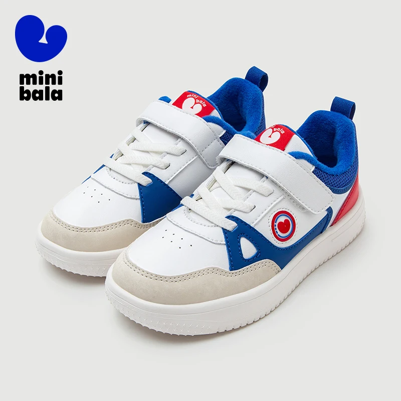 

Mini Bala Kids Outdoor Sneakers 2025 Winter Waterproof Slip Resistant Kick Toe Protective Sports Shoes
