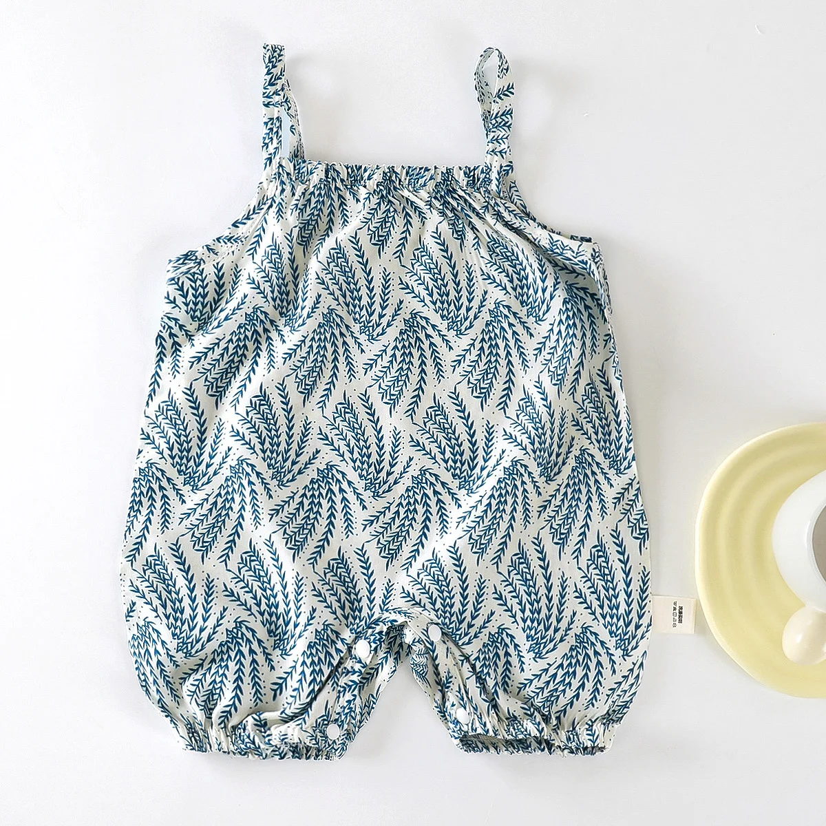 2026 Summer Baby Camisole Romper Floral Animal Print Sleeveless Bodysuit for 3M-3T Boys Girls Soft Thin One Piece Clothes