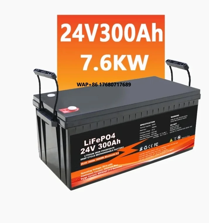 Lithium Ion Battery Lifepo4 Batteries Pack Solar 24v 50ah 100ah 200ah 230ah 300ah 400ah Energy Storage Battery
