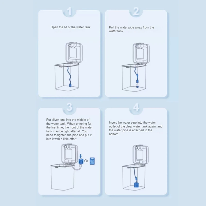 Silver Ion Module For Dreame X10/S10/W10s/S20/X20/S10 Plus Series Robot Water Tank Ion Odor Sterilization