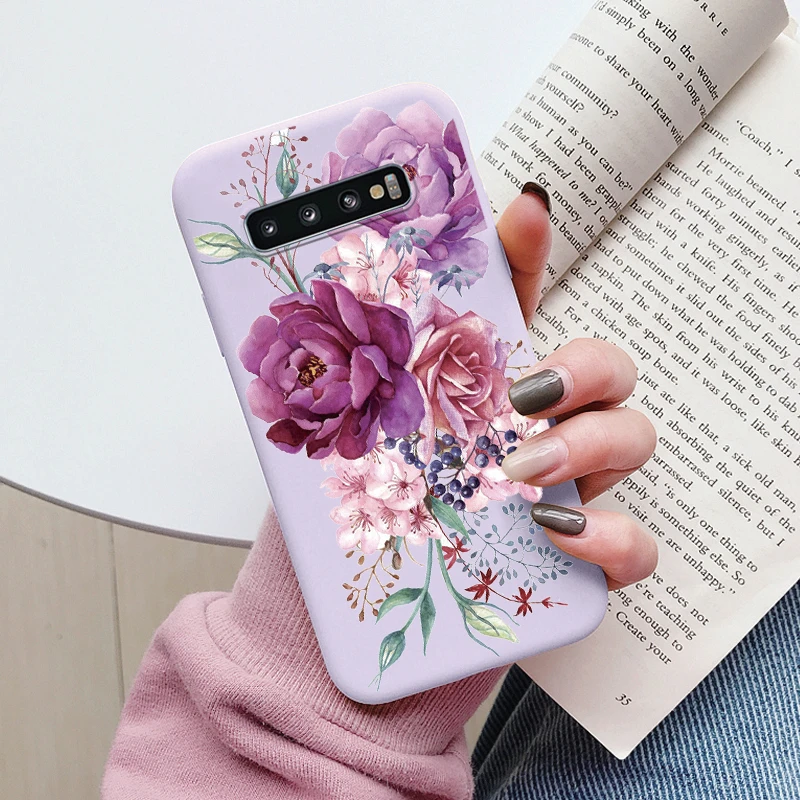 Fall Für Samsung Galaxy S10 S10 Plus S10E Telefon Abdeckung Nette Cartoon Candy Gemalt Weiche TPU Coque Für Samsung S10 s10 + S10E Funda – Detail 9