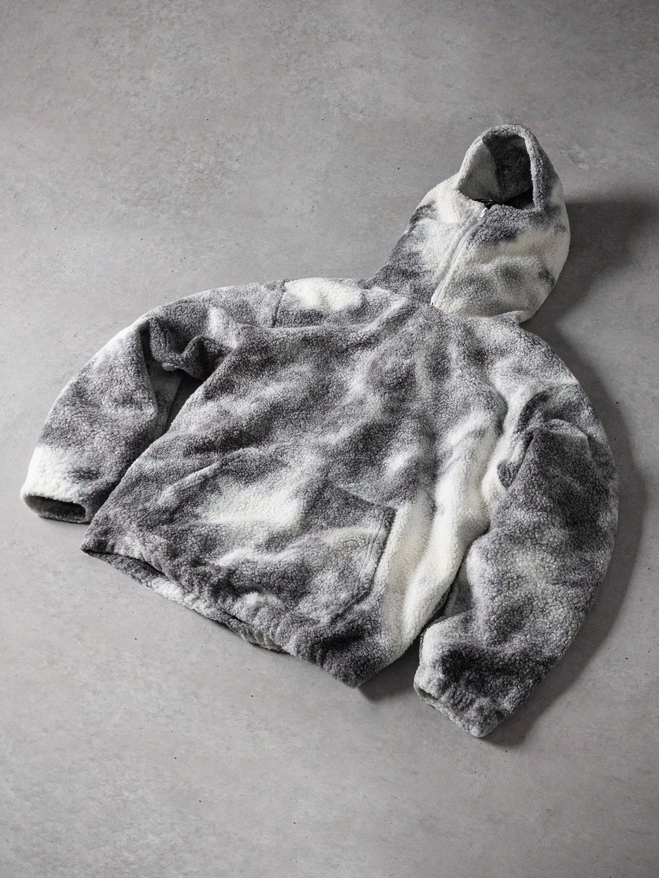 

Vintage high street fleece loose casual men's and women's warm pullover hoodie fashionable clothing winter